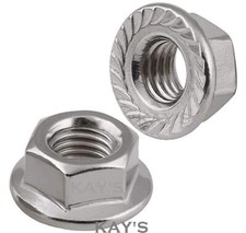 UNF & UNC SERRATED FLANGE NUTS