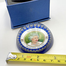 Queen Elizabeth Diamond Jubilee Paperweight 1952 to 2012                     L13