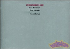911 OWNERS MANUAL 1997 PORSCHE