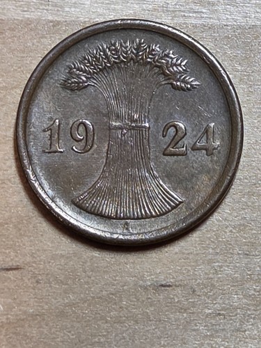 Germany reichspfennig coin - germany, 2