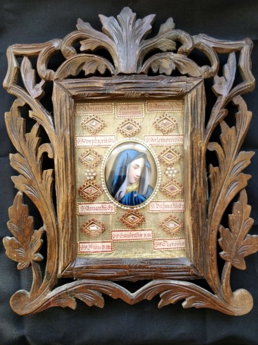 Antique catholic reliquary - antique, –