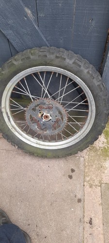 Kawasaki kmx 125 rear - kawasaki, kx