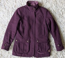 Joules Tweed/wool  Cherry Field Riding Coat *Natalie*