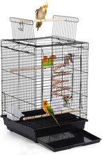 Bird Cage Metal Open Top Small