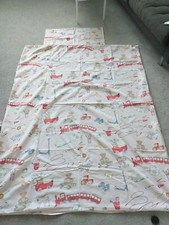 IKEA mulitcoloured printed bedding single set *