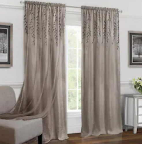 Willow crushed satin double - satin,