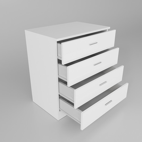 Colours chest 4 - 4, drawers