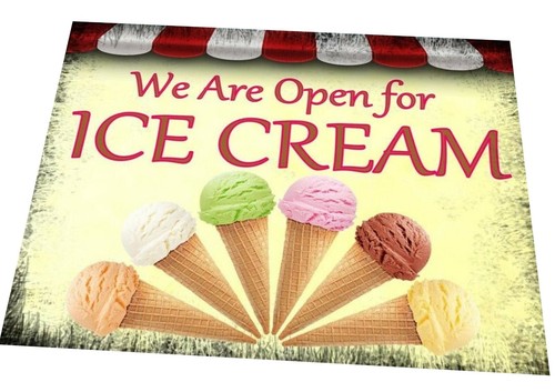 Vintage style ice cream shop - style,