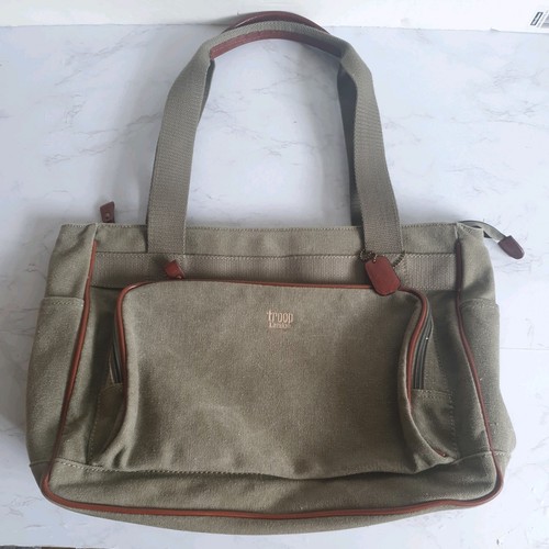 Troop london tote canvas - canvas, grab