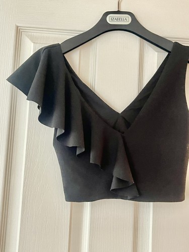 Zara women black cropped - women’s,