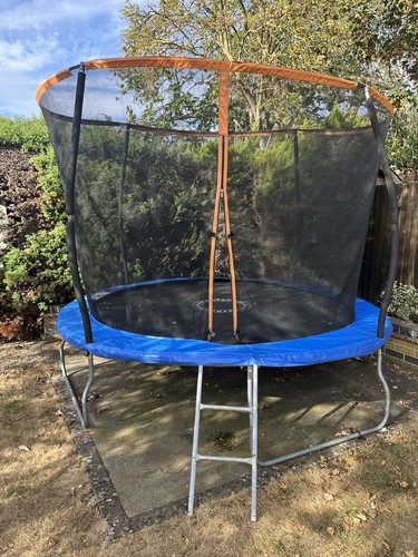 10ft trampoline with safety - with,