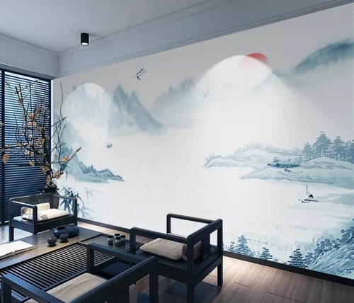 Landscape painting b9414 - painting,
