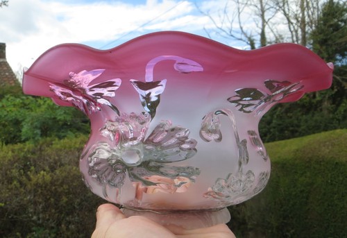 Antique art nouveau cranberry - antique,