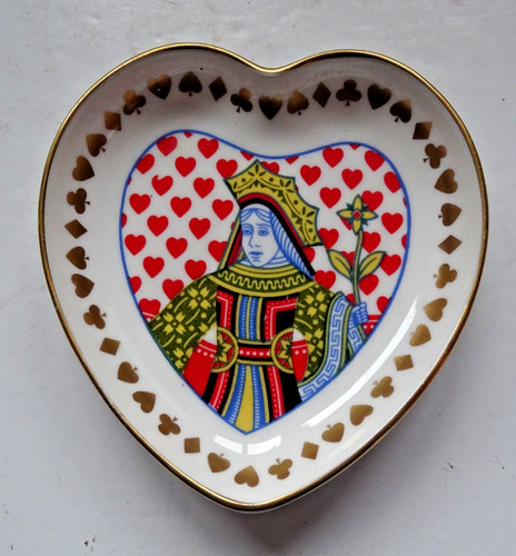 Spode queen hearts - of, dish