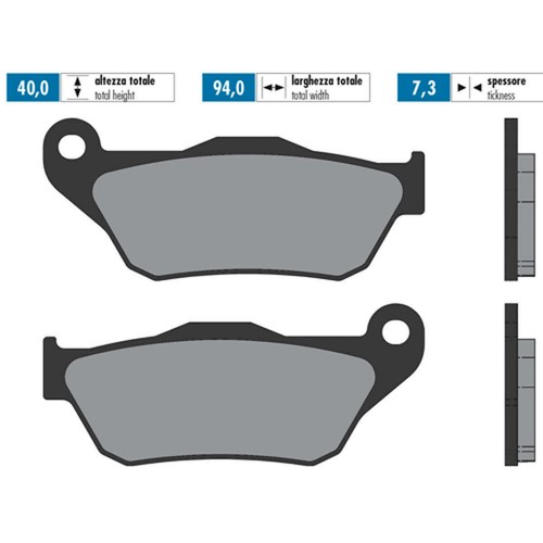 Polini original brake pads - brake,