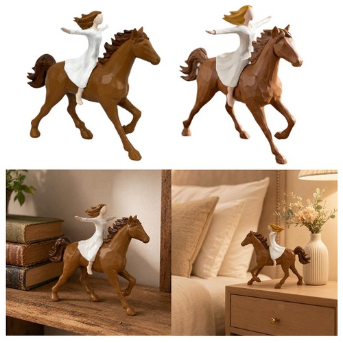 Horse statue hand painted - horse, hand-painted
