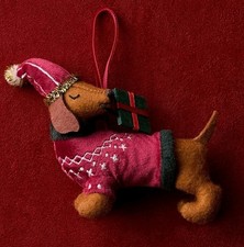 NEW FELT  DACHSHUND 🎄