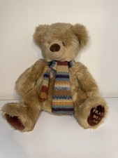 House of Fraser Fraser Bear 2001 plush teddy 36cm soft toy collectible