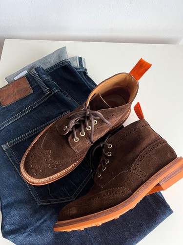 Trickers stow county suede - stow,