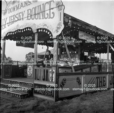 Funfair Vintage Photographs negatives medium format Bigger than 35mm