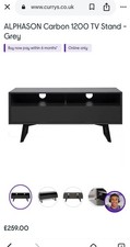Modern Grey Tv Stand With