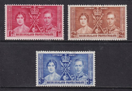 Bechuanaland 1937 kgvi - bechuanaland,