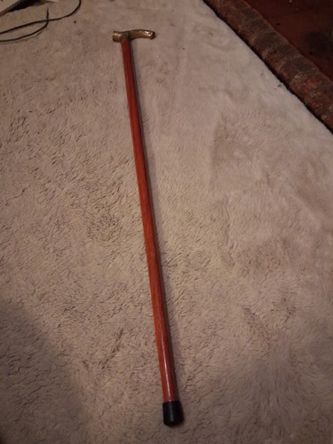 Walking stick vintage wooden - walking,