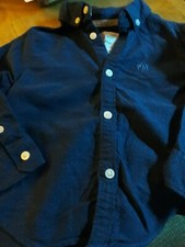 Jasper Conran Junior J Blue Shirt 12-18 months