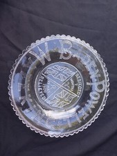 Baden Powell Mafeking Pressed Glass Plate 1900 Chief Scout