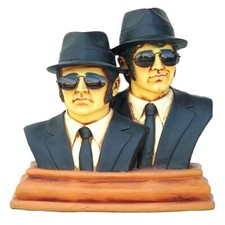 BLUES BROTHERS BUST Statue Figure Sculpture Blues Soul Rhythm Comedy Music