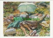 Art Postcard - Painting of A Siesta, c1910, John Singer Sargent   EE292 