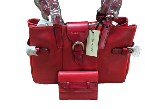 Genuine red ladies italian - genuine,