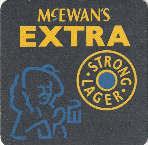 Beer mat mcewans brewery - beer,
