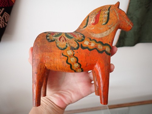 Dala horse antique - dala,