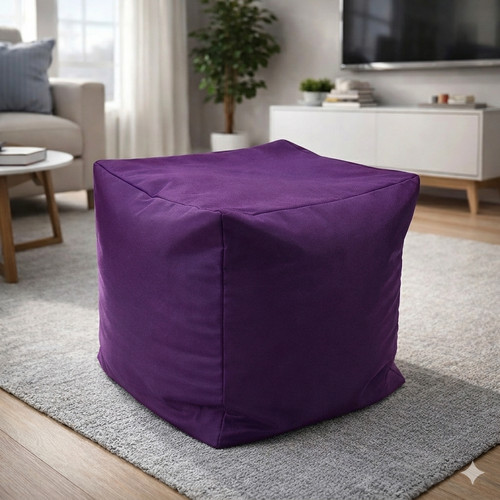 Waterproof cube bean bag - waterproof,