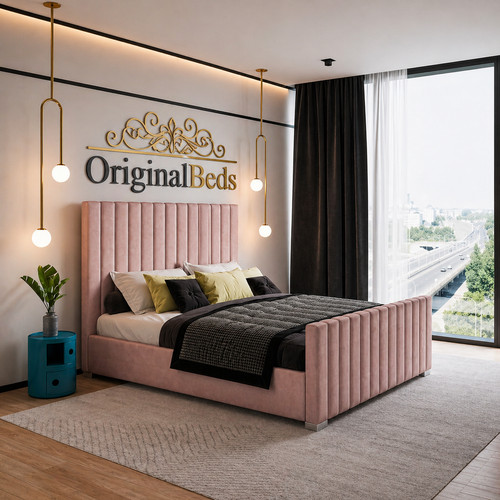 Quality panel bed frame - panel,