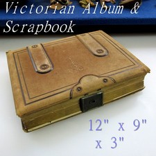 VICTORIAN PHOTO ALBUM &