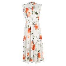 Erdem Floral-Print Midi Dress