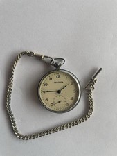 Sekonda Pocket Watch And Chain