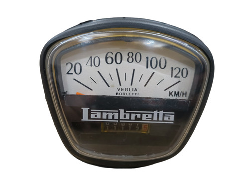 Lambretta 120 kmh speedo - lambretta,