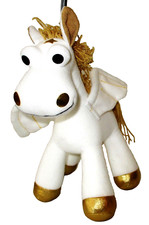 Bouncy pegasus ceiling mobile