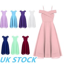 UK Flower Girls Off Shoulder