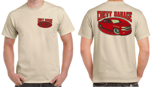 Chevy garage silverado shirt - chevy,