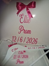 Personalised hanger, bag dress