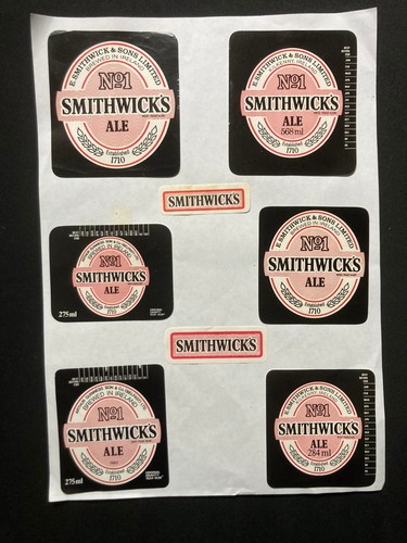 Six vintage smithwick - vintage, brewey