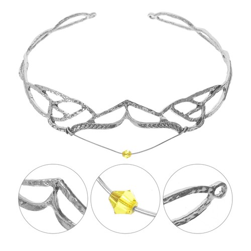 Women headdress silver - headdress, alloy