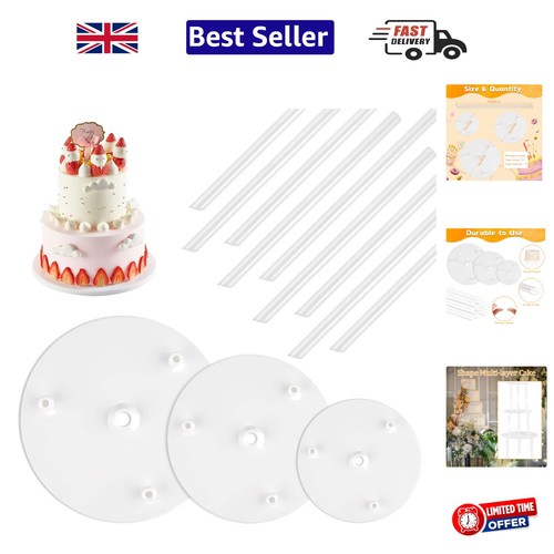Durable reusable cake dowels - durable,