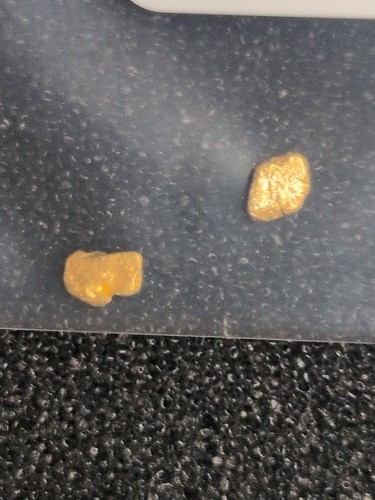 Gold nugget 072g - nugget, 0.072g