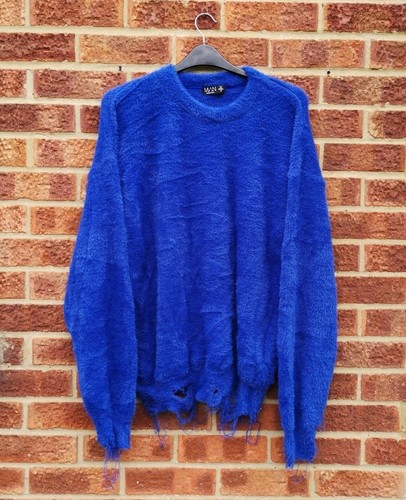 New boohoo man bright blue - boohoo,