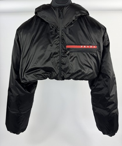 Prada nylon cropped - prada,